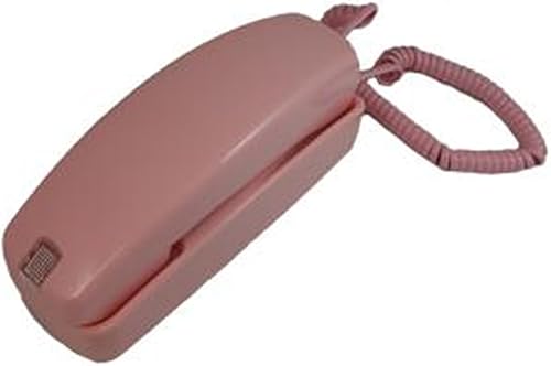 Golden Eagle Trimline - Teléfono con cable, diseño de los años 60 con electrónica moderna, color rosa