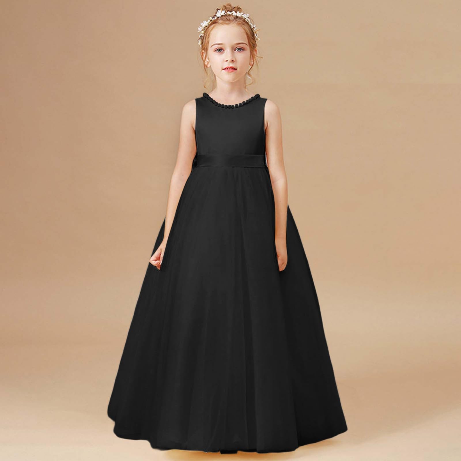 Vestidos de niña Modernos para Cualquier ocasión, Fiestas y Uso Diario, diseño Elegante y cómodo para jóvenes Amantes de la Moda, de Punto piqué, Ligero y Bordado, Ideal para Verano