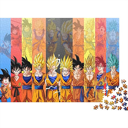 Dragon Ball Puzzle, Puzzle 500 Piezas, Puzzle Classic Anime Goku, Puzzle para Adultos Y Niños,...