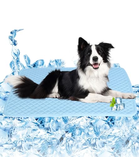 SOMOYA Dogs Cooling Mat Pet Cool Pads Blanket Sleeping Kennel