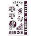 WinCraft NCAA Texas A&M University 14322013 Tattoos