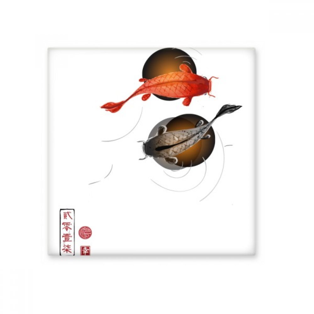 Carreau en céramique Poisson Lucky grand format pour sublimer la crédence de cuisine