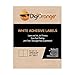 DigiOrange Easy Peel Shipping Labels for Inkjet/Laser Printers, 5.5 x 8.5 Inches, White, Pack of 400 labels