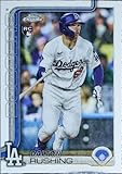 2025 Topps Chrome Update #USC129 Dalton Rushing Los Angeles Dodgers Rookie Baseball Card - Sportscard Superstore
