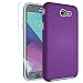 Galaxy J7 V Case,Galaxy J7 Perx Case,Galaxy J7 Prime / J7 Sky Pro / Halo Case with Screen Protector,NiuBox Dual Layer Armor Shock Absorption Protective Phone Case for Samsung Galaxy J7V 2017-Purple