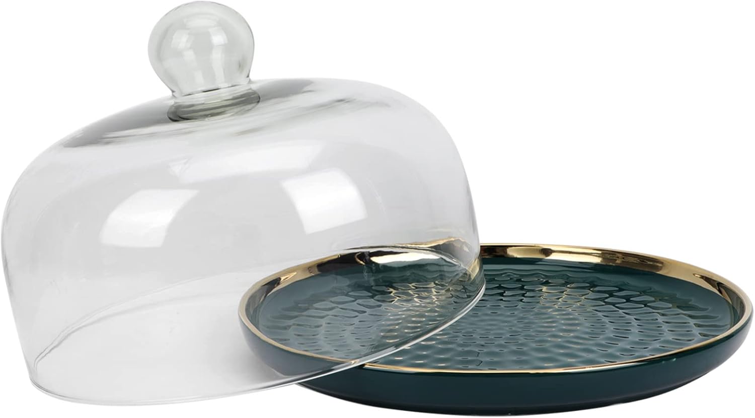 VOSAREA Cake Dessert Plate Decorative Tray Fruit Storage Plate Easy Clean Multi-functional Serving Tray