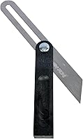 Johnson B75 8-Inch Sliding T-Bevel Gauge - Rust-Proof Stainless Steel Blade, Durable Structo-Cast Grip Handle for Precise Carpentry Angles