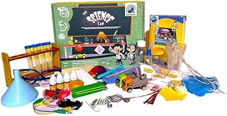 Generic Science Experiment Kit: 40+ Experiments, Boosts Critical Thinking, Ages Kid, Unisex
