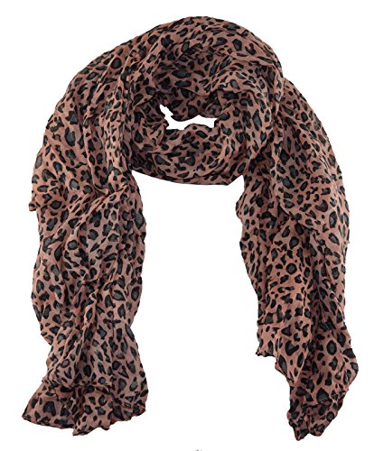 Nayt Leopard Animal Print Scarf4