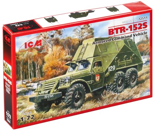 ICM Models BTR-152S Armored Command Vehicle Building Kit