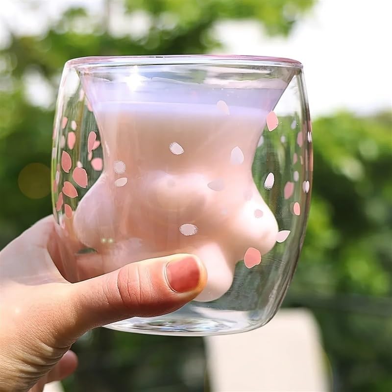 Becher aus klarem Kristallglas, Trinkgläser, Becher aus Kristallglas, gemischte Glaswaren, Trinkgläser for Wasser, Saft, spülmaschinenfest, perfekt for Wasser, Saft, Limonade, Tee, Kaffee, den täglich
