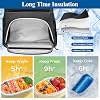 MATEIN Lunch Backpack for Men, Waterproof Meal Prep Work Backpack with Lunch Compartment, Large TSA 17 Inch Laptop Back Pack Lunchbox with Chest Strap, Insulated Cooler Work Bag for Office Commute