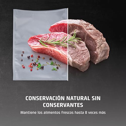 CASO VacuChef 40 - Envasadora al vacío profesional de cámara compacta - Potente capacidad de vacío de 70 L/min - Cámara con capacidad de 3 litros - acero inoxidable - imagen 8