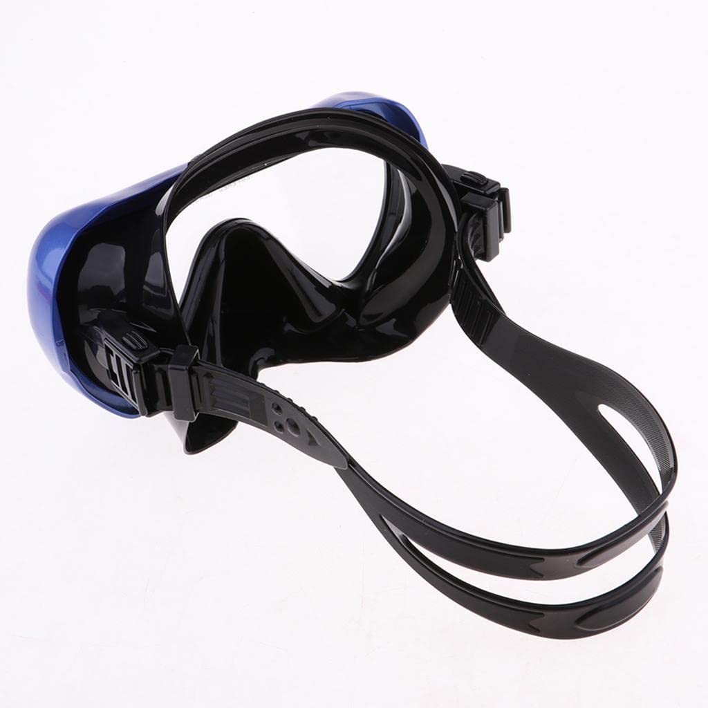 Schnorchelmaske mit Schnorchel Set Tauchmaske Schwimmbrille Taucherbrille Aus Gehärtetem Glas Anti Fog Funktion für Erwachsene Beim Schwimmen Tauchen