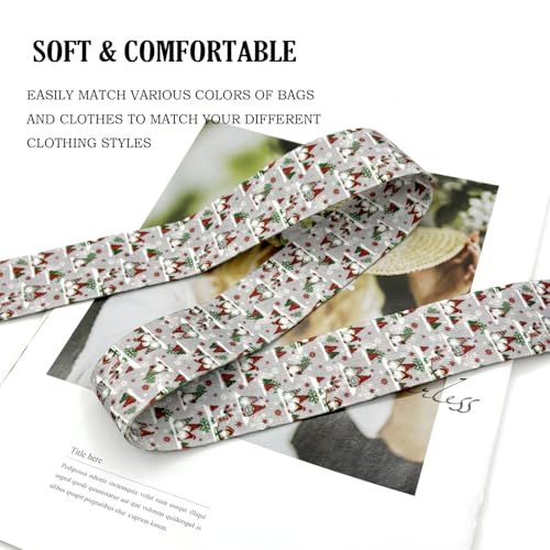 Image of Dsigo Purse Strap, 1.5 inch Wide Gold Alloy Buckle Floral Printing Crossbody Shoulder Strap for Bag Handbag Crossbody Bags