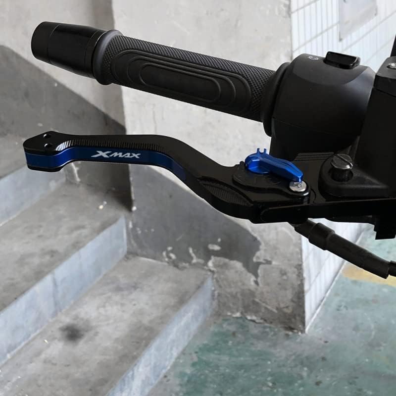 Miniatura 3 de TEMKIN W - Palancas de embrague de freno de motocicleta CNC ajustables 3D Rhombus para Yamaha Xmax 300 X-MXA 125 250 400 2017 2018 2019 2020 Y