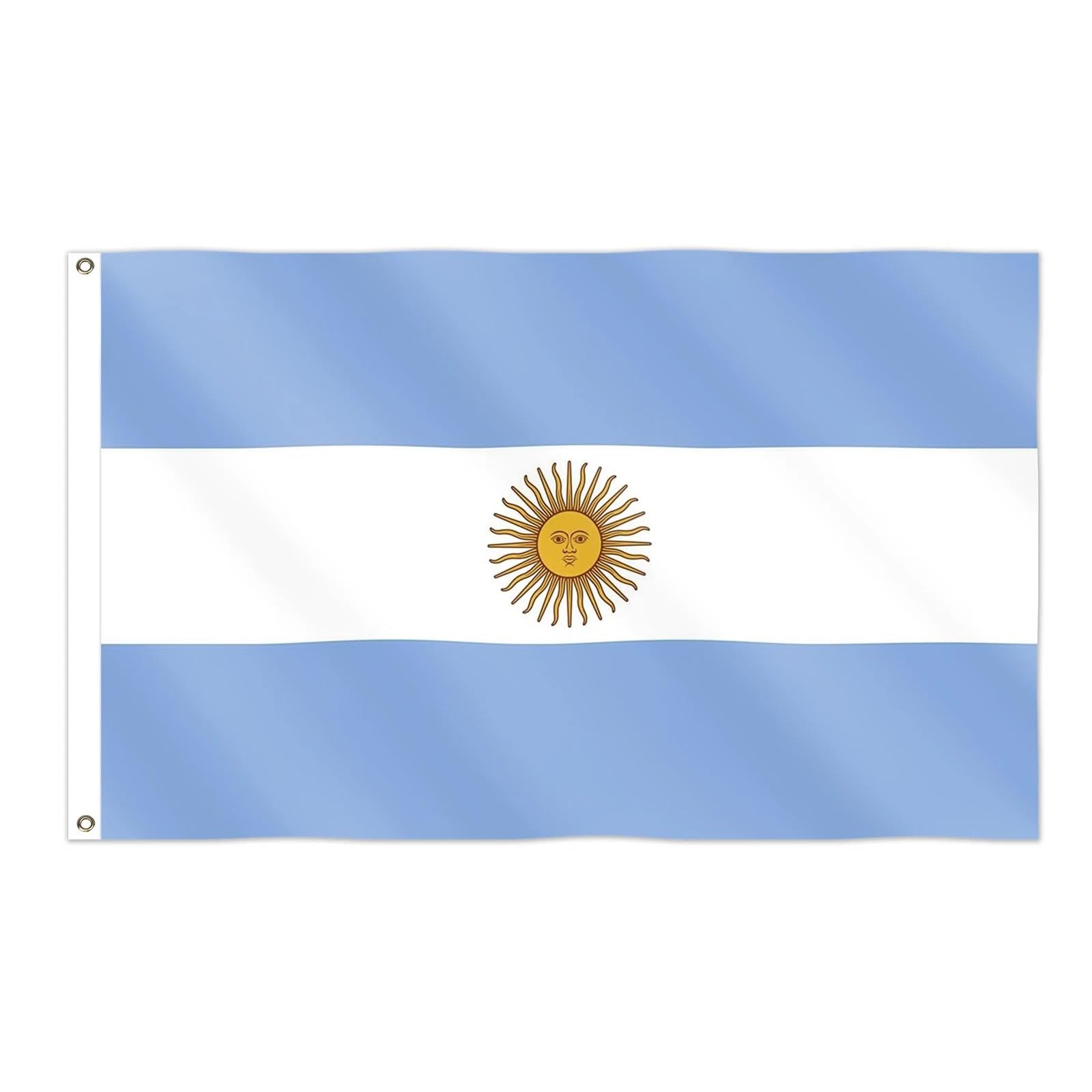 World Cup 2026 Flag - Official National Flag 5ft X 3ft Large Double Sided With Brass Eyelets USA Canada Mexico (Argentina) — image 1