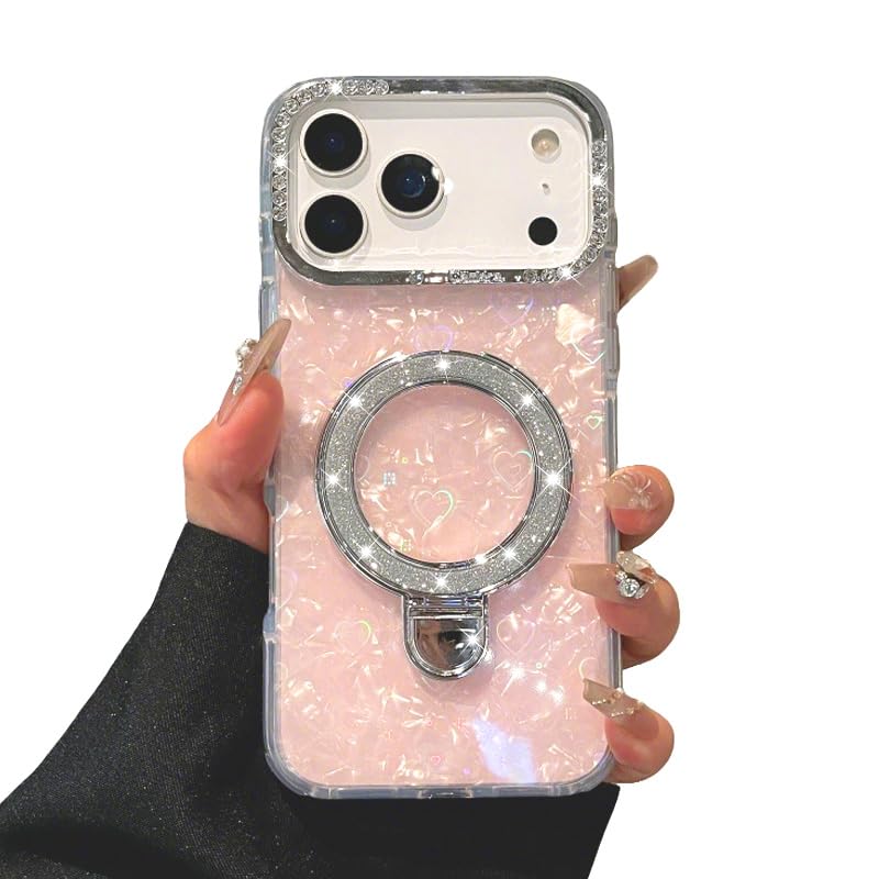 Coque iPhone 17 Pro Max dorée esthétique irisée pour un style chic au quotidien