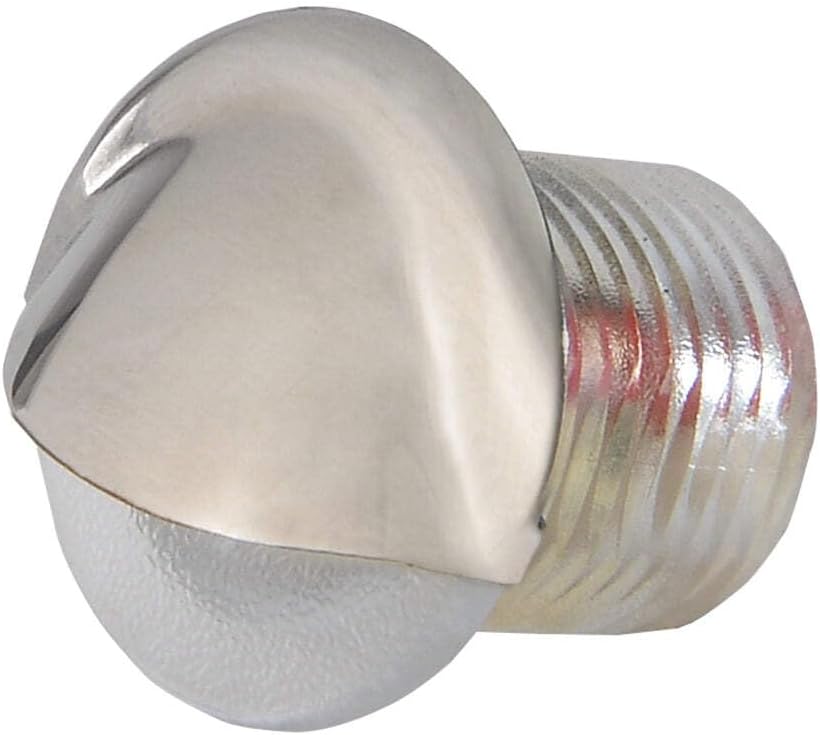 Lumitec Lighting 101144 Stainless Steel Aruba Courtesy Light, White