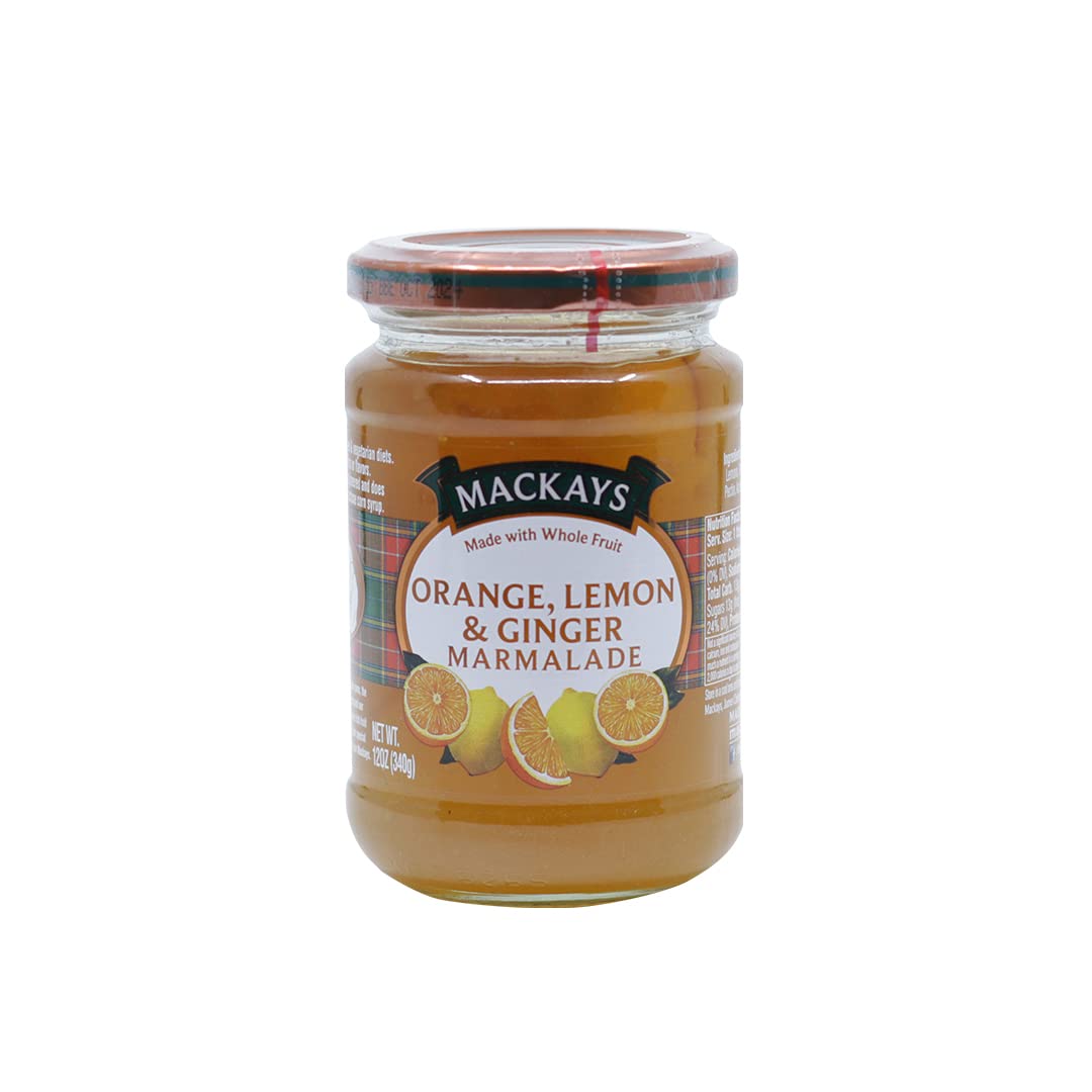 See full amazon price history chart for Mackays Orange, Lemon, and Ginger Marmalade Jam: Handcrafted in Small Batches | Vegan-Friendly | Free from Artificial Colors and Flavors | Gluten-Free | Authentic Fruit Jam Packed with Real Fruits - 340g Mackays Orange, Lemon, and Ginger Marmalade Jam: Handcrafted in Small Batches | Vegan-Friendly | Free from Artificial Colors and Flavors | Gluten-Free | Authentic Fruit Jam Packed with Real Fruits - 340g (B00LUIET1C) Amazon Price History, Amazon Price Tracker