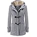 Produktbild Luckycat Frauen warme Langarm Pullover Bluse Kapuzenjacke Mantel Lange Oberbekleidung Jacken Mäntel Sweatjacke Winterjacke Fleecejacke Steppjacke