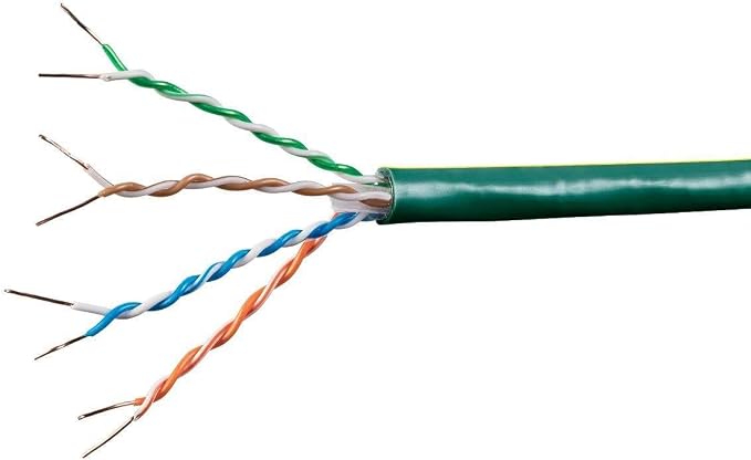 Cable de Red Cat6a UTP 1000 pies 23AWG Monoprice Negro miniatura 5