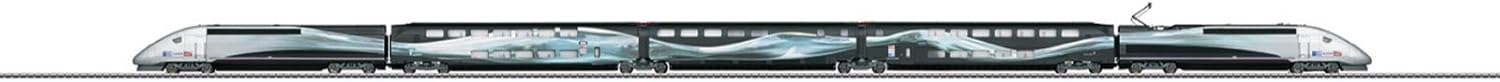 MARKLIN HO Digital with Sounds SBCF TGV Duplex V-150 HIGH Speed Record Train Set 37797