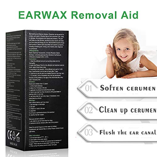 Ear Drops, Ear Infection Treatment, Earache Drops,Ear Infection Drops, Earwax Removal Aid Drops, Clean The Earwax and Relieve The Outer Ear - Thumbnail 2