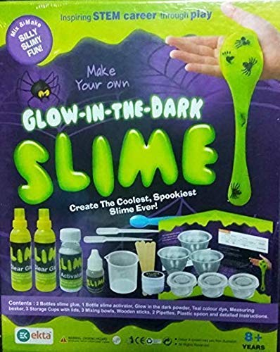 METALROCKS Ekta Toys Glow in The Dark Slime Lab Make Your Own Spooky Slime (Multicolour) (B08NTH63VT) Amazon Price History, Amazon Price Tracker