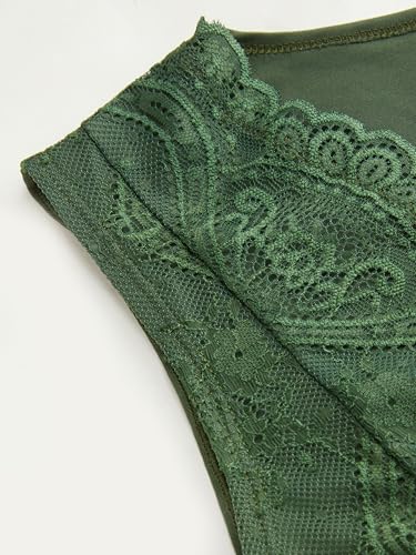 Image of CIDER Lace Crop Tank Tops for Women Going Out V Neck Sleeveless Ruched Tops Trendy Y2K Summer Outfits