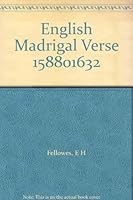 English Madrigal Verse 158801632 B007SIIZW2 Book Cover