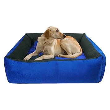 Kaushalya International Reversible Ultra Soft Velvet Dog & Cat Bed || Large ||
