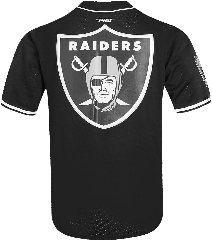 Pro Standard Mens NFL Mesh Button Down Top