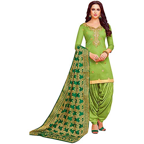 stylishfashion Patiala Salwar Kameez Embroidered Womens Indian Dress Ready to wear Salwar Suit (Choice 4, S-38)