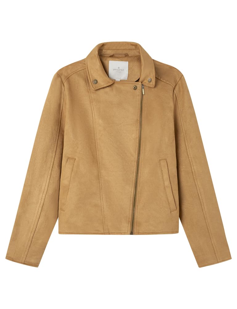 Chaqueta motera para mujer ideal para looks urbanos de entretiempo en antelina 6