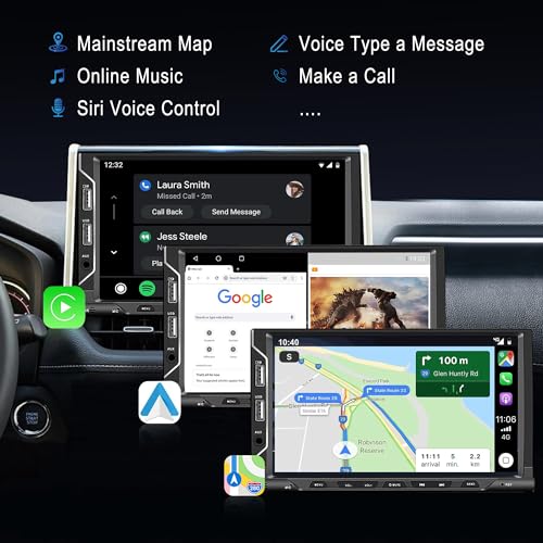 Surponzin Adaptador sem fio Apple CarPlay sem fio, Plug and Play, converte com fio para dongle CarPl