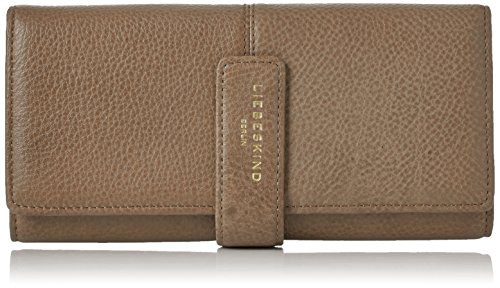 Preisvergleich Produktbild Liebeskind Berlin Damen Leonieh7 Geldbörsen, Braun (Mushroom), 3x10x19 cm
