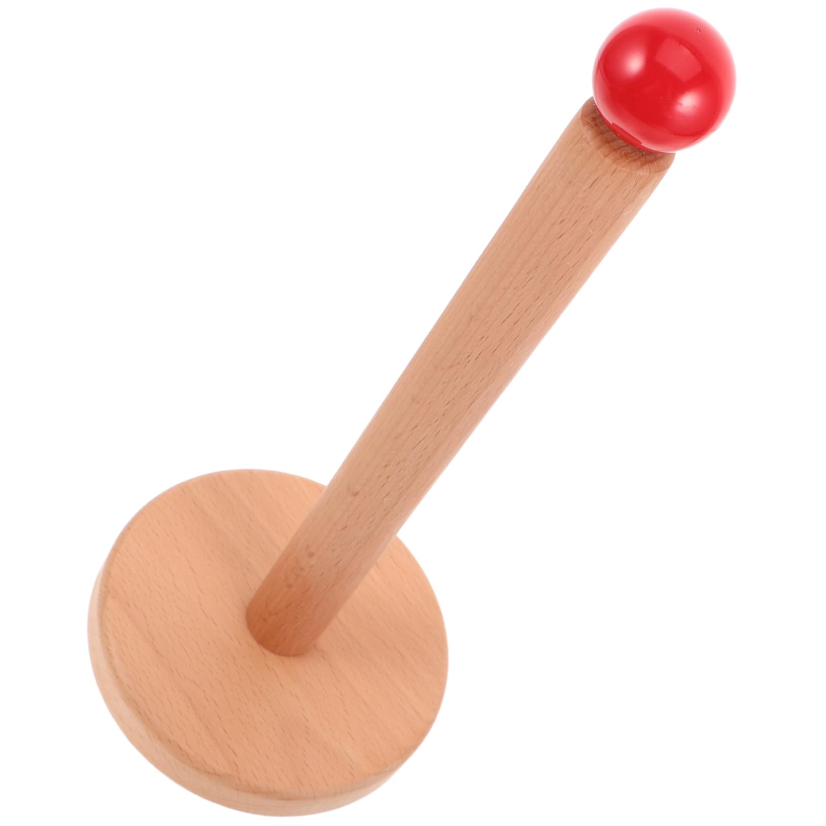 PartyKindom Minimalist Scrunchies Holder Rack for Hairbands Ties Space Saving Solid Wood Storage for Desktop Vanity