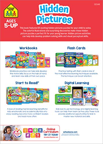 School Zone Hidden Pictures Workbook