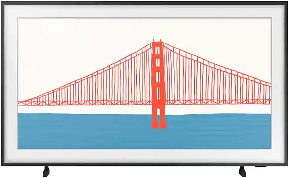 Samsung QN55LS03AA 55 Inch The Frame QLED 4K Smart TV (2021) (Renewed)