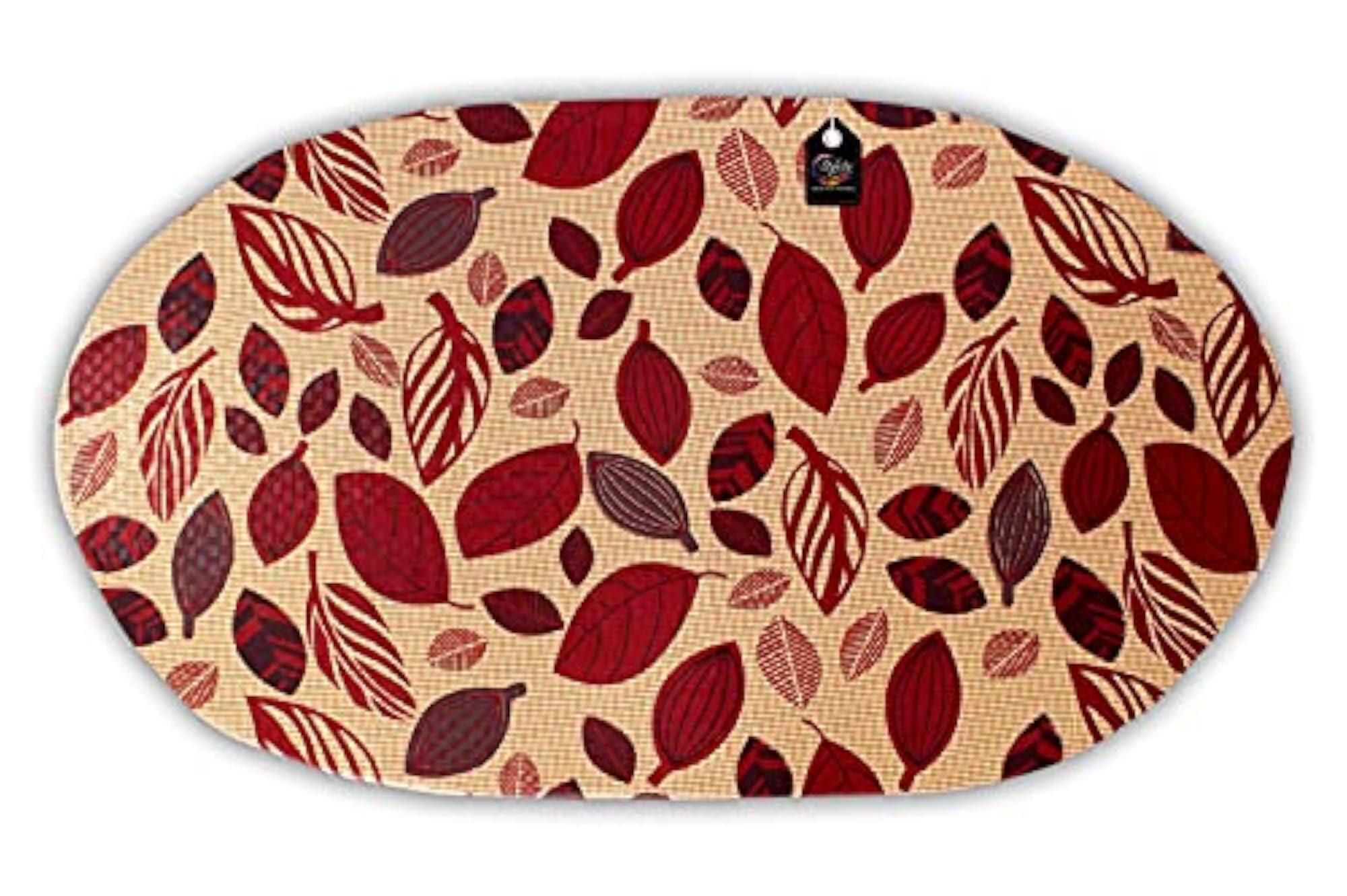 Oval Shaped 8 Seater Table Cover, Ditzy Pattern