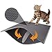 Pieviev Cat Litter Mat Double Layer Waterproof Urine Proof Trapping Mat 1 Pack (30