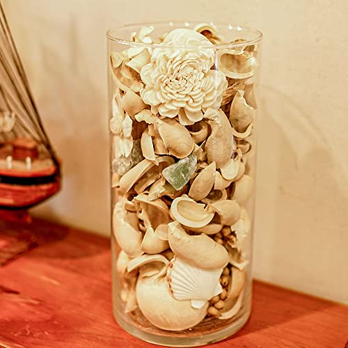 image for AlaTyche White Potpourri Bags,Pine Scented Potpourri Bowl Filler,Vase 