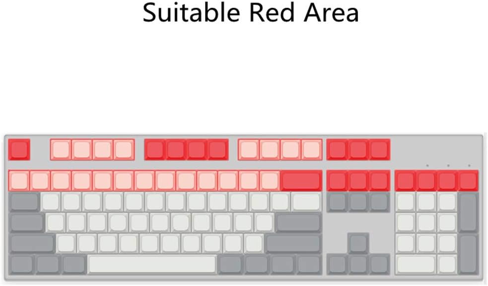 OEM Profile Little Devil R4 Backlit Keycaps Laser Carving Key Cap Individuation Customized for All MX Mechanical Keyboard Gaming 3 Pcs