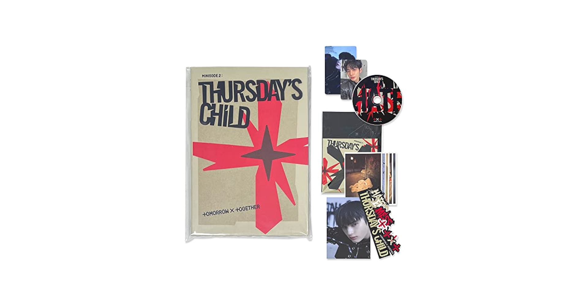 txt Thursday's Child フォトストリップ TOMORROW X TOGETHER、4thミニ・アルバム『minisode 2