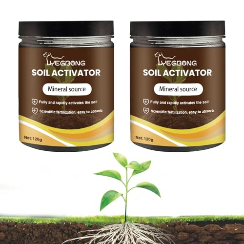 2Pcs Soil Activator Soil Pro Activator Nauticos SoilActivator Organic Soil Activators and Plant Fertilizers Enhance Growth for Vegetables & All Plants