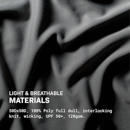 TRUEWERK B1 Sun Long Sleeve Tee for Men, Sun Protection Shirts, Moisture Wicking, UPF +50 Thermo Regulating Shirt3