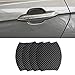MLING 4pcs Magnétique Voiture Poignée de Porte Anti Rayures Autocollant de Protection pour Passat 2019