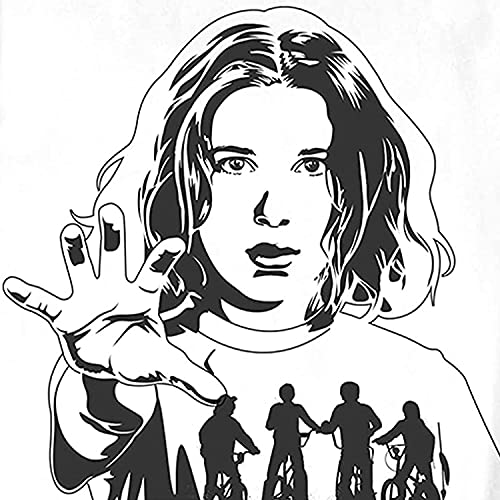 Netflix Girls Stranger Things Logo Shirt - Joyce Byers, Jim Hopper, Mike Wheeler & Eleven Tee Stranger Things T-Shirt2