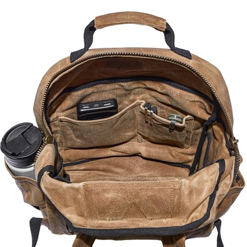 Readywares Durable Waxed Canvas Backpack